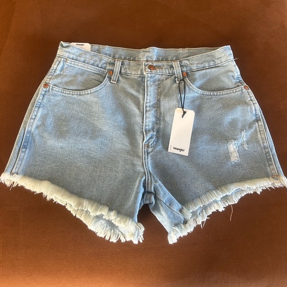 Wrangler Pants - Wrangler Reworked Denim Shorts